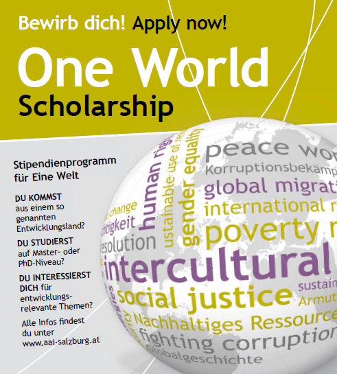 AAI Stipendium für eine Welt
